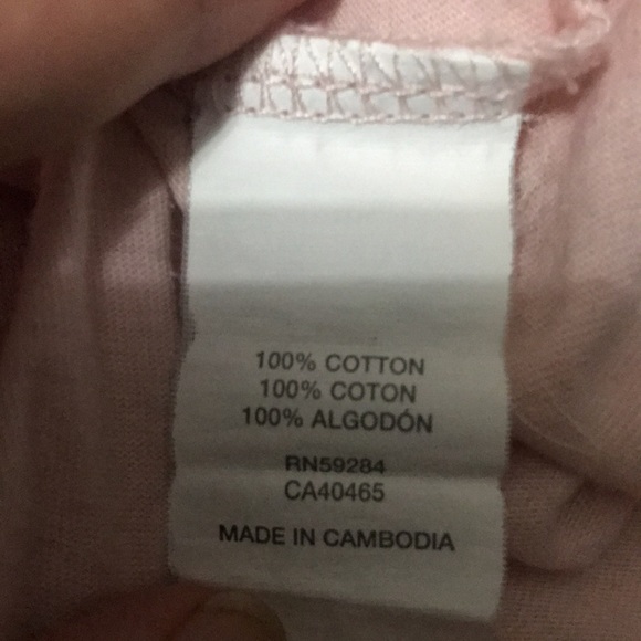 The Children’s Place Paris pink long sleeve tee - Picture 3 of 3